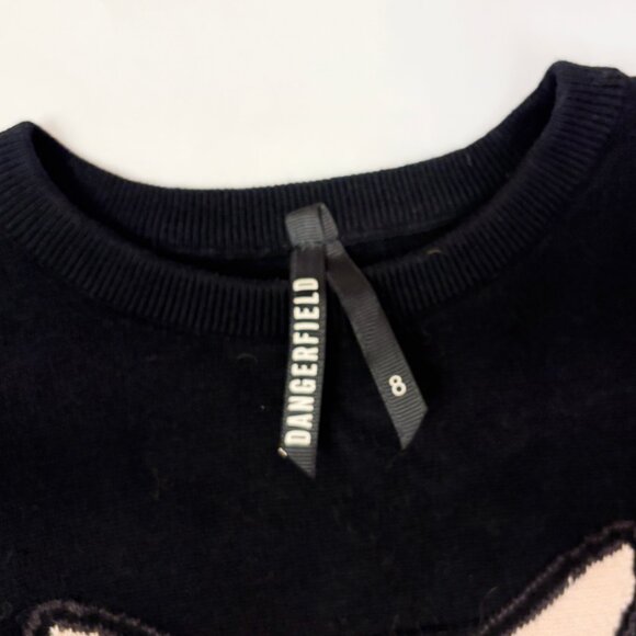 Dangerfield Salem cat sweater size US 4 - Picture 2 of 5